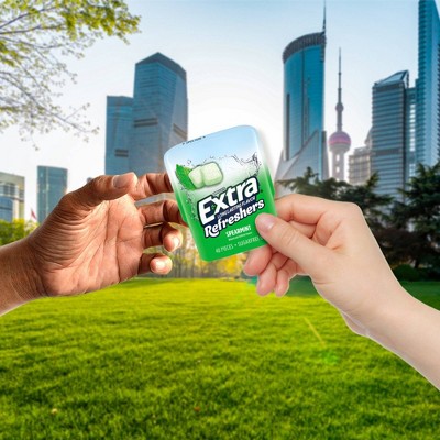 Wrigley's Extra Refreshers Spearmint Sugar-Free Gum - 40ct