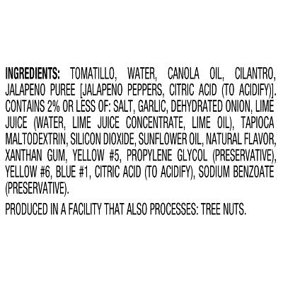 Herdez Taqueria Street Sauce Cilantro Lime - 9oz: Mild Spice Level