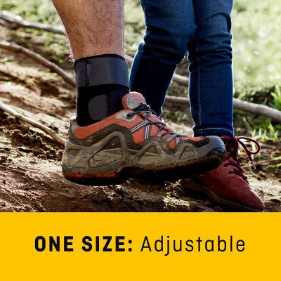 FUTURO Performance Ankle Stabilizer, Adjustable Ankle Brace - 1pk