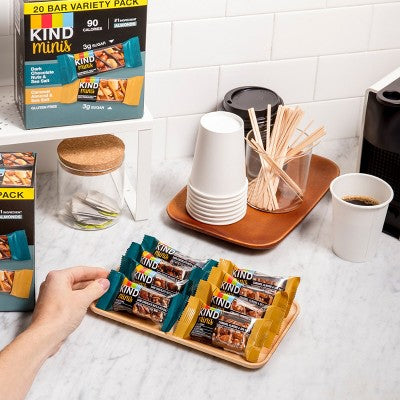 KIND Minis Dark Chocolate & Caramel Almond - 14oz/20ct