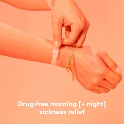 Frida Mom Anti-Nausea Bands- Pressure Point Therapy For Morning Sickness Pregnancy Relief - 2ct