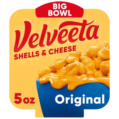 Velveeta Shells & Cheese Original Mac and Cheese Single Bowl Easy Microwavable Dinner - 5oz