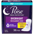 Poise Incontinence Bladder Control & Postpartum Pads for Women, Ultimate Extra Coverage - 8 Drop - Extra Coverage - 36ct
