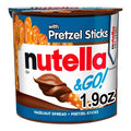 Nutella & Go! Hazelnut Spread & Pretzel Sticks - 1.9oz: Creamy