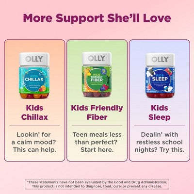 OLLY Teen Girl Multivitamin Gummies