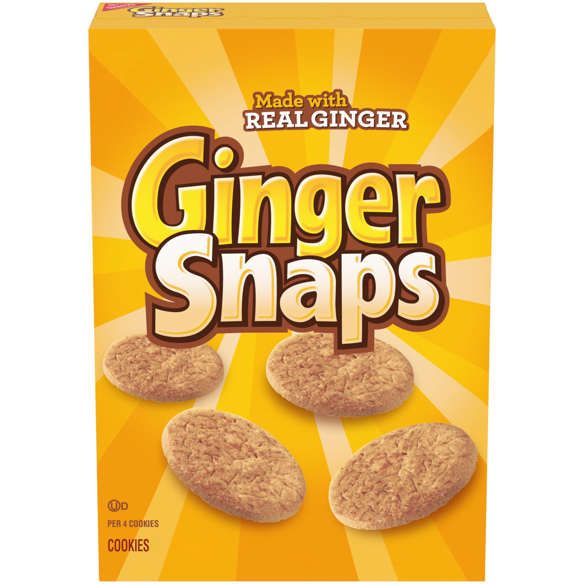 Ginger Snaps Cookies, Ginger Cookies, 16 oz