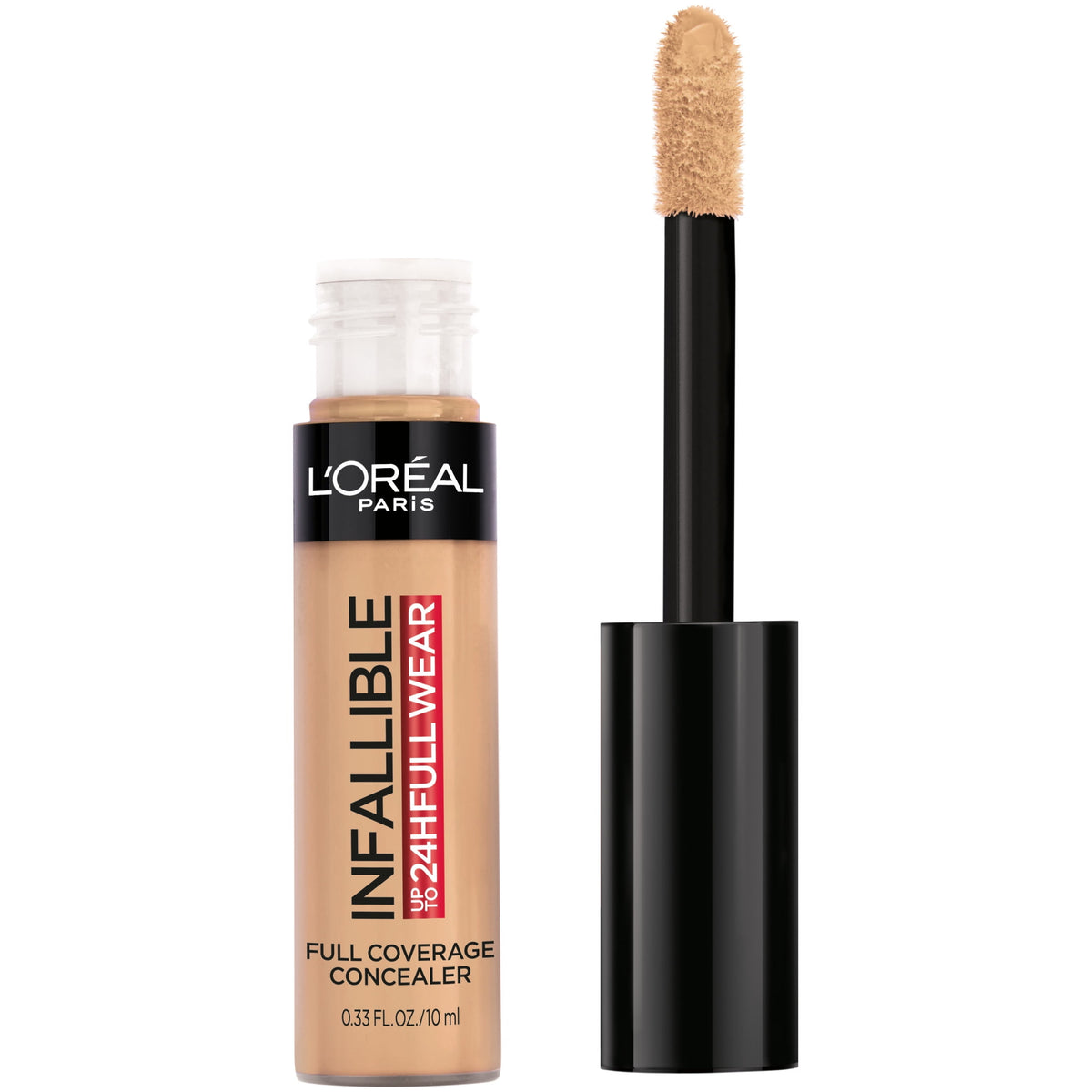 L'Oreal Paris Infallible Full Wear Concealer, Full Coverage, Amber, 0.33 fl oz