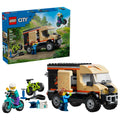 LEGO City Mountain Bike Adventure Van Building Toy Set 60512 with 2 Minifigures, Ages 7+