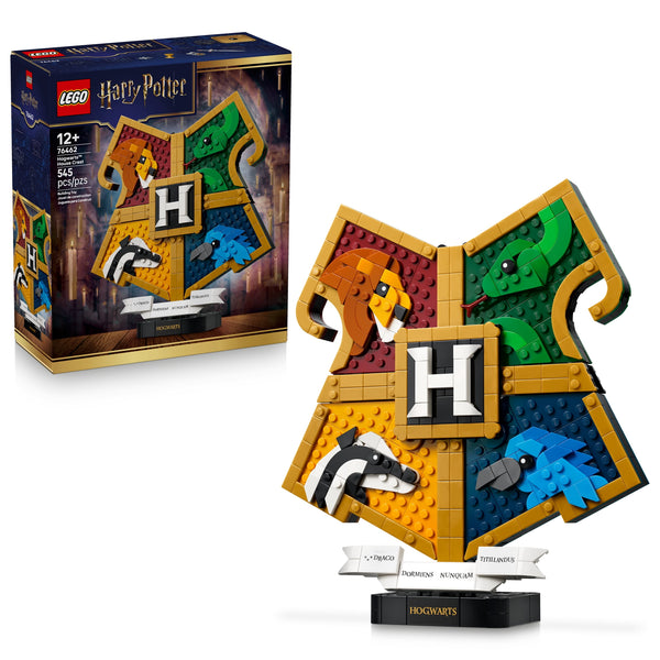 LEGO Harry Potter Hogwarts House Crest Building Set 76462, Ages 12+