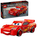LEGO Speed Champions Disney Pixar Cars Lightning McQueen Building Toy 77255, Ages 9+