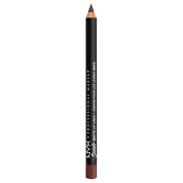 NYX Professional Makeup Suede Matte Lip Liner, Cold Brew Bown