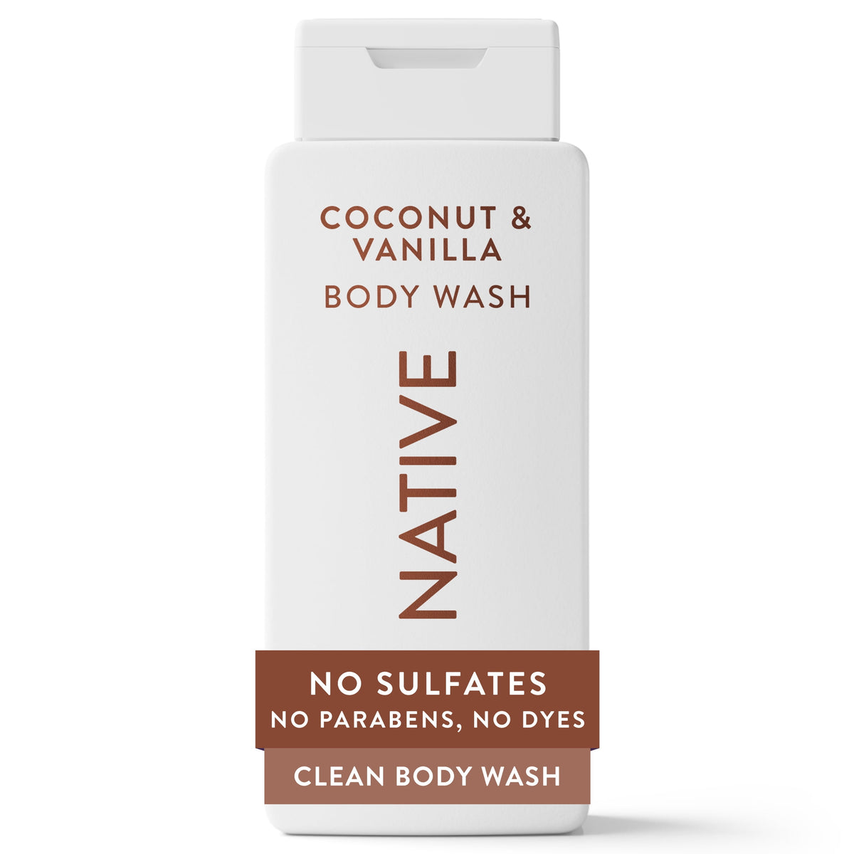 Native Coconut & Vanilla Body Wash 18 fl oz