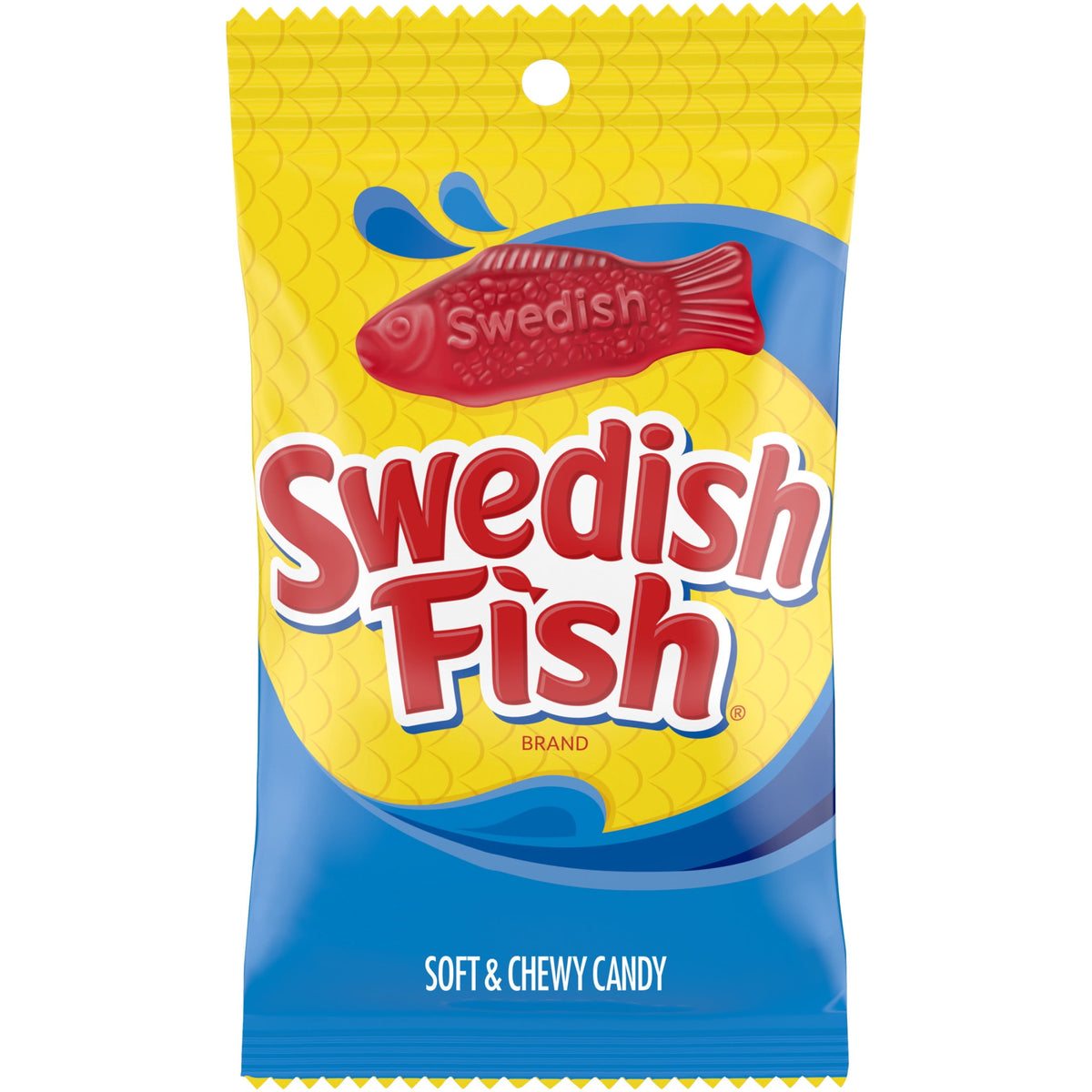 SWEDISH FISH Soft & Chewy Gummy Candy, 8 oz