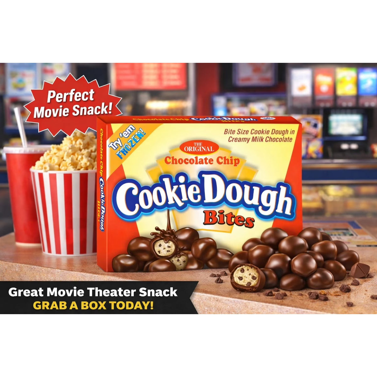 Taste of Nature Chocolate Chip Cookie Dough Bites, 4 oz.