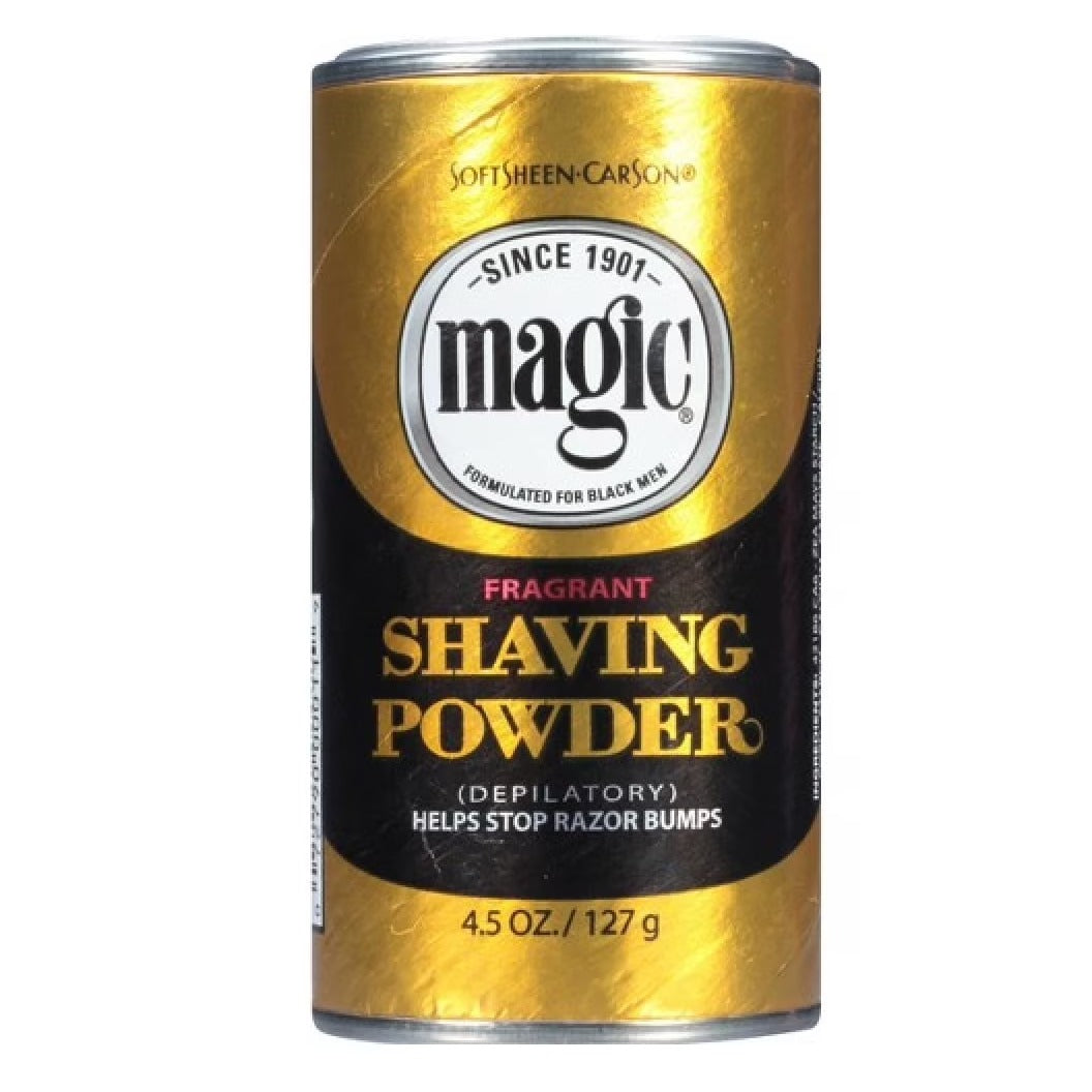 SoftSheen-Carson Fragrant Magic Shaving Powder with Fragrance, Helps Stop Razor Bumps, 4.5 OZ