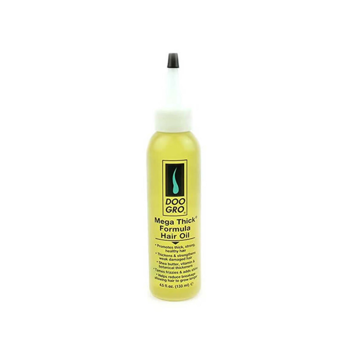 Doo Gro Mega Thick Hair Oil 4.5 fl. oz. for All Hair Types, Moisturizing Formula