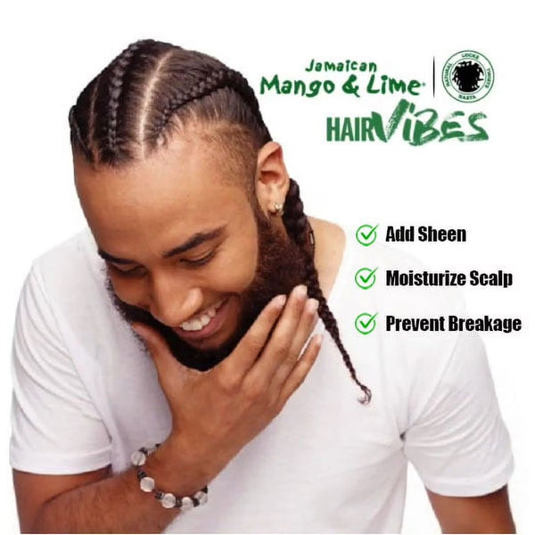 Jamaican Mango & Lime Black Castor Oil with Peppermint, 4 fl. oz., Dry Hair, Unisex