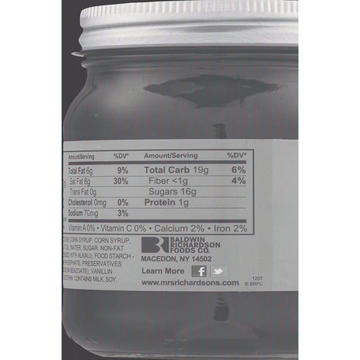 Mrs. Richardson's Hot Fudge Topping 15.5 oz