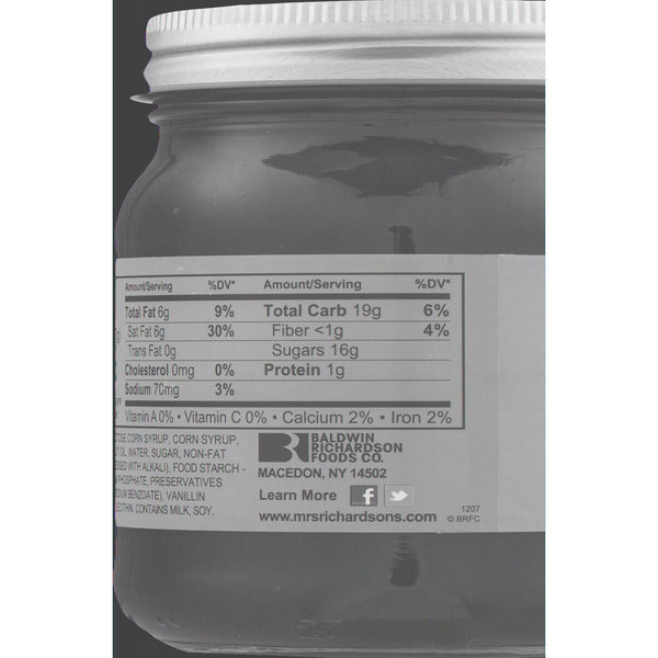 Mrs. Richardson's Hot Fudge Topping 15.5 oz