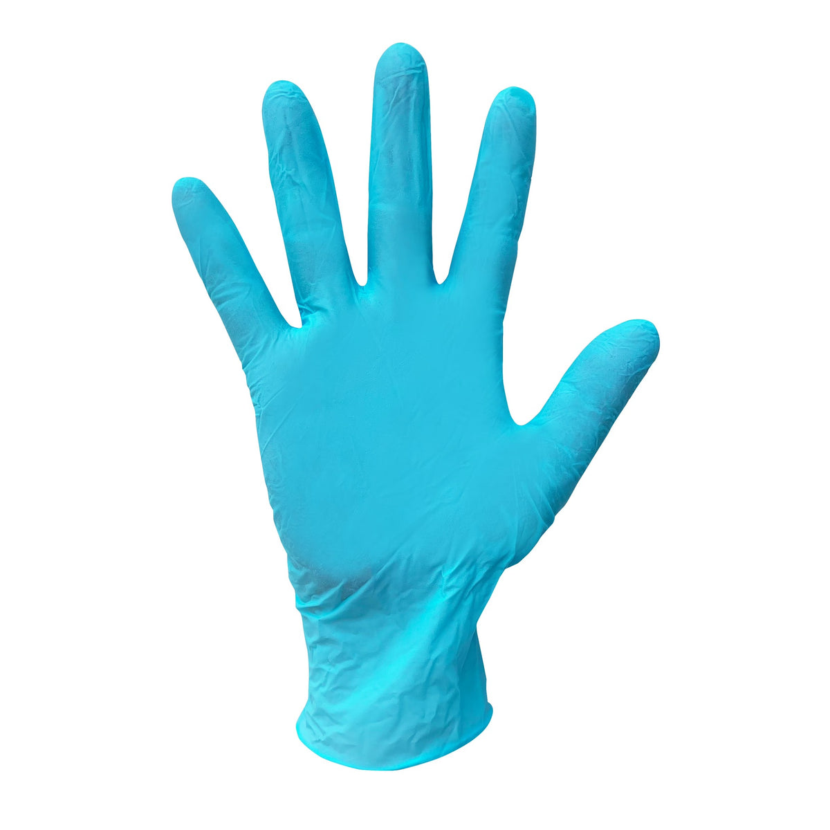 AWP Pro Latex-Free Glove Unisex Disposable Nitrile Gloves, Blue, 50 Count