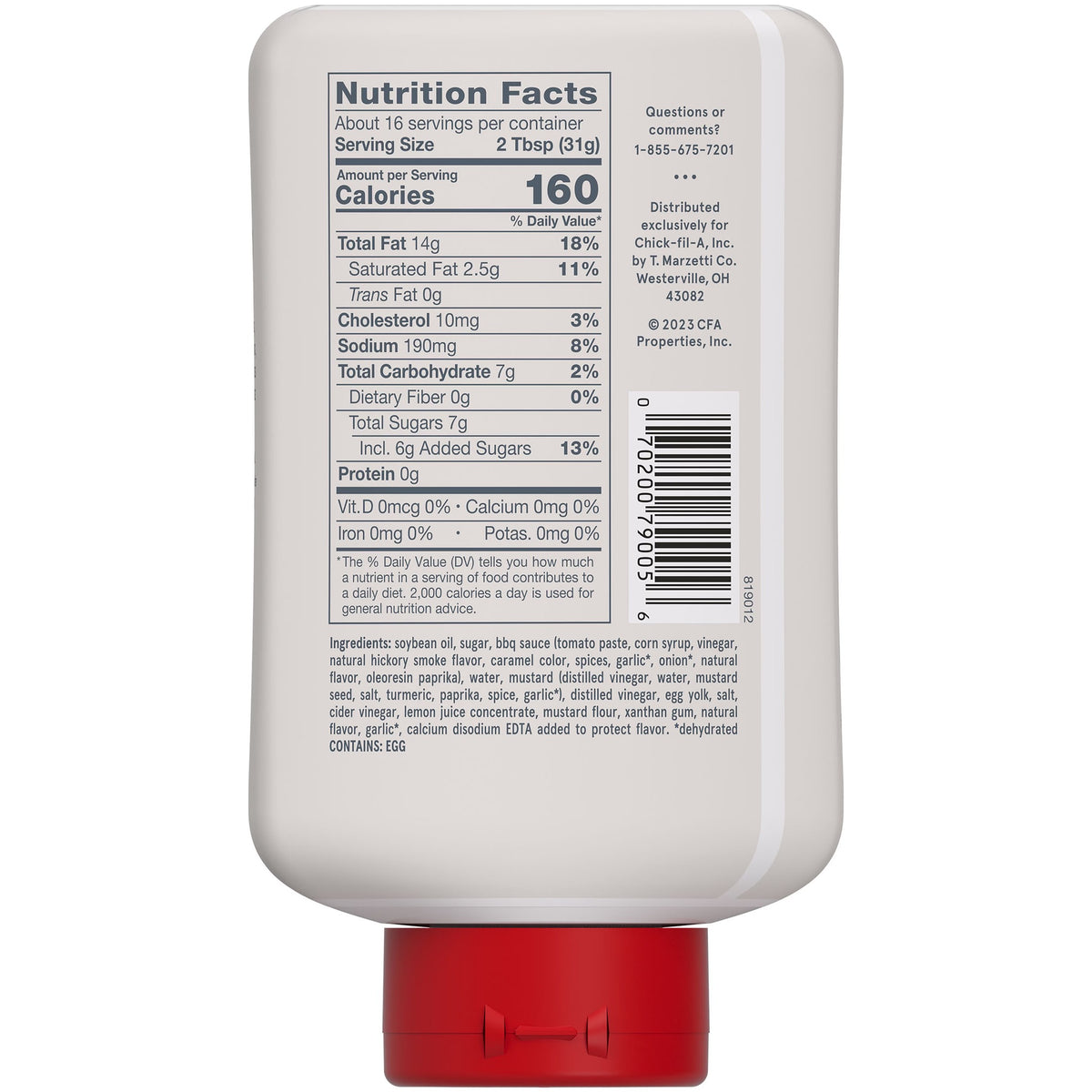 Chick-fil-A Dipping Sauce, 16 fl oz Squeeze Bottle