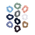 Time and Tru Women's Ribbed Hair Ties, 10-Pack, Multi-Color Ribbed