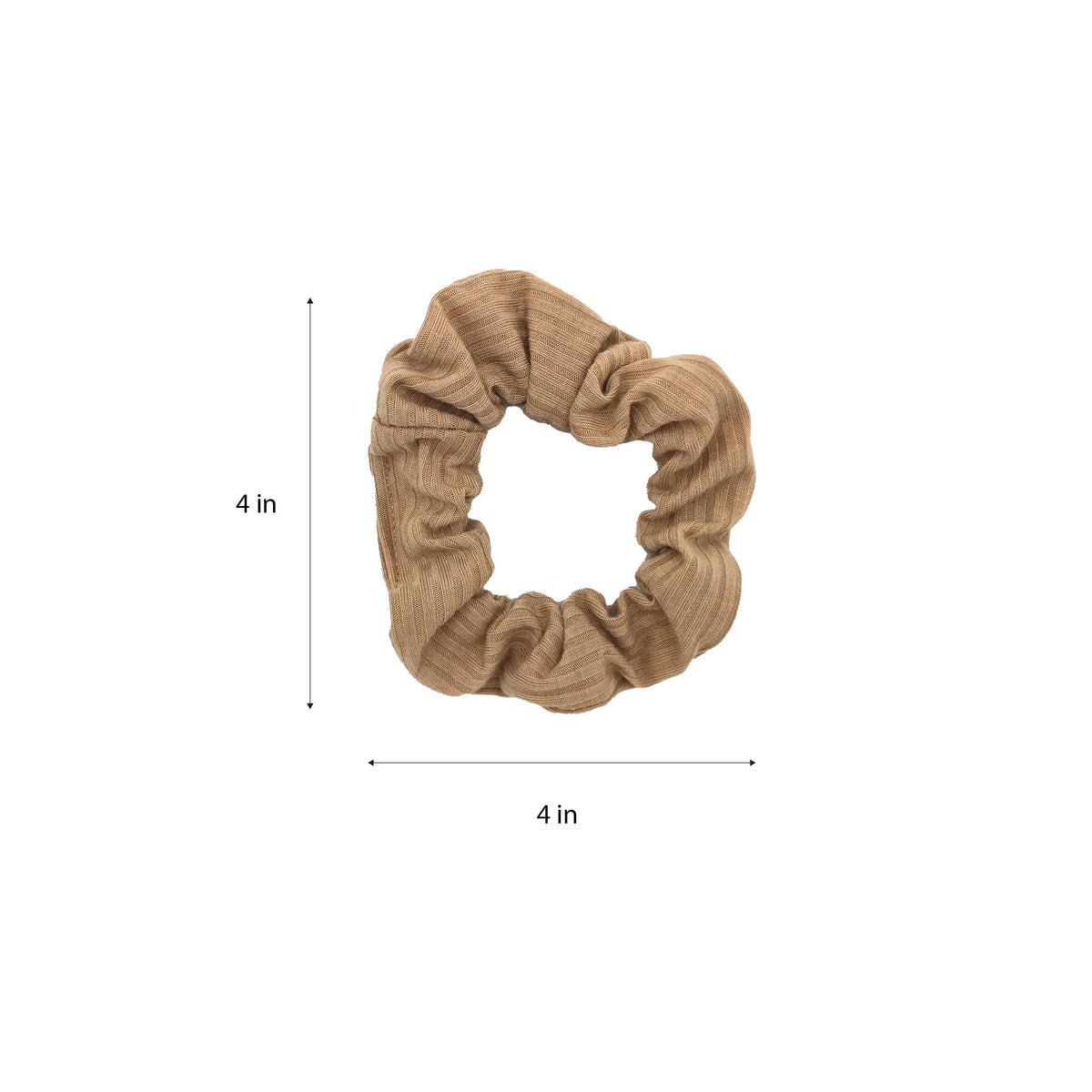 Time and Tru Women's Ribbed Hair Ties, 10-Pack, Multi-Color Ribbed