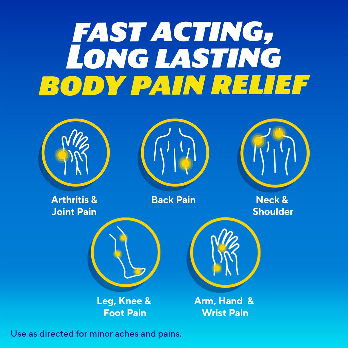 Aleve Pain Relief Caplets Easy Open Arthritis Cap, Naproxen Sodium, 90 Count