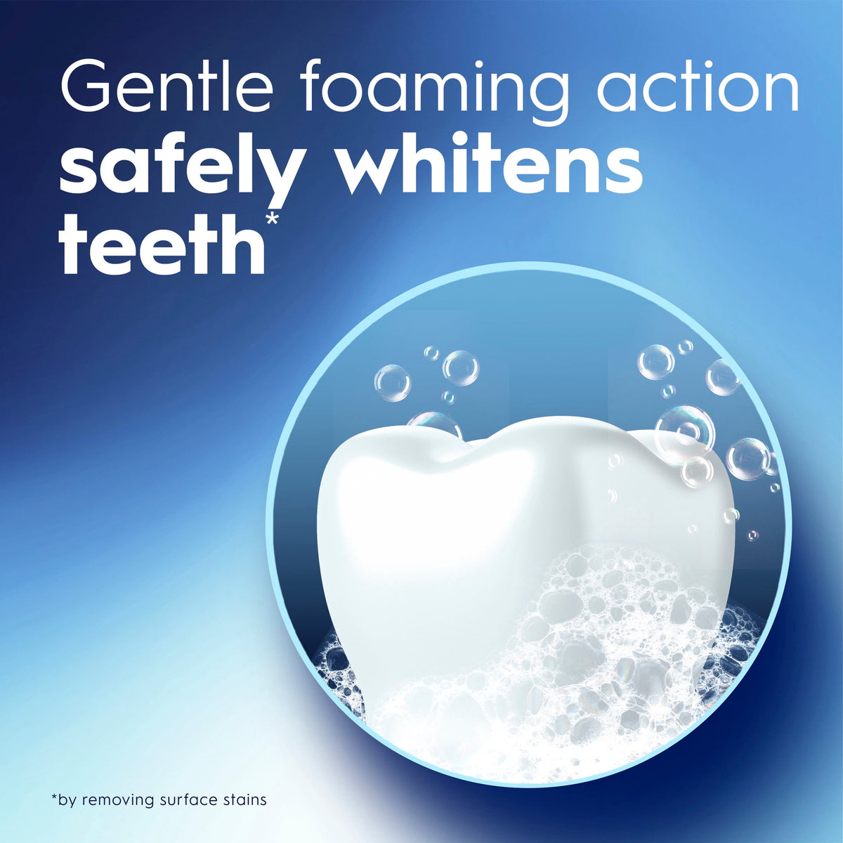 Crest Mouthwash 3D White Clean Whitening, Breath Protection, Alcohol-Free, Radiant Mint Flavor, 32 fl oz