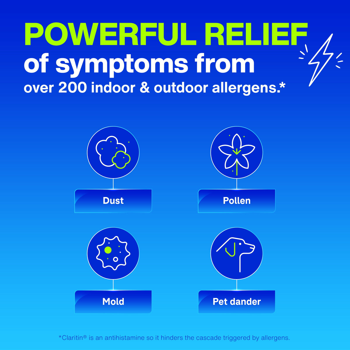 Claritin Juniors RediTabs, 24 Hour Non-Drowsy Allergy Medicine, Loratadine 10 mg, 30 Ct