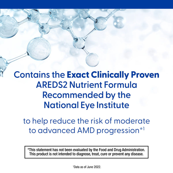 PreserVision AREDS 2 Eye Vitamins and Minerals with Lutein and Zeaxanthin with OCUsorb Softgels, 60 Count