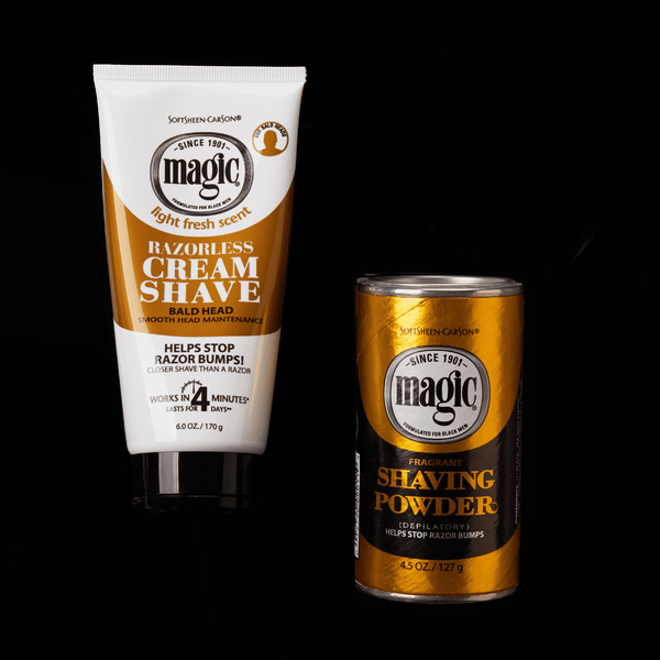 Magic Razorless Shave Cream Sensitive Skin for Hair Removal, Depilatory Cream for Men and Women - 6oz