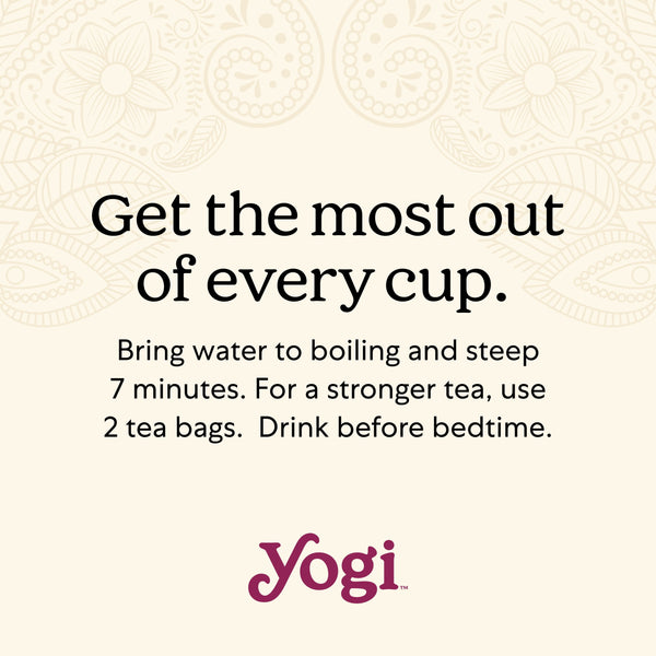 Yogi Soothing Caramel Bedtime, Organic Herbal Wellness Tea Bags, 16 Count