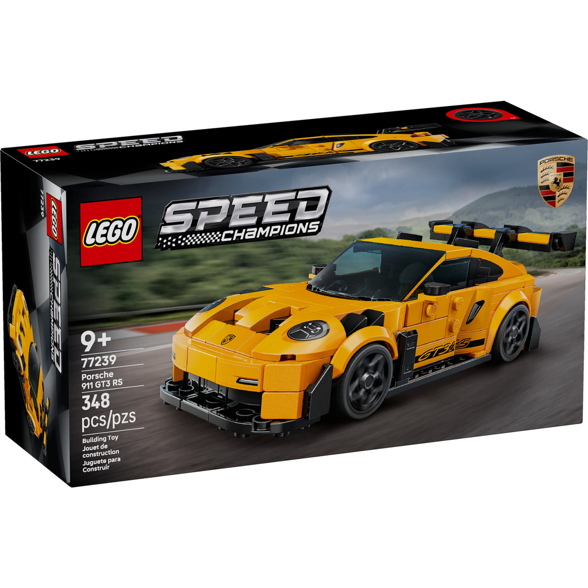 LEGO Speed Champions Porsche 911 GT3 RS Building Set 77239, Ages 9+