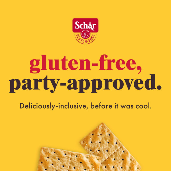 Schar Gluten Free Table Crackers, Paper Packet, 7.4 Ounce (1.2oz Packs per Case)