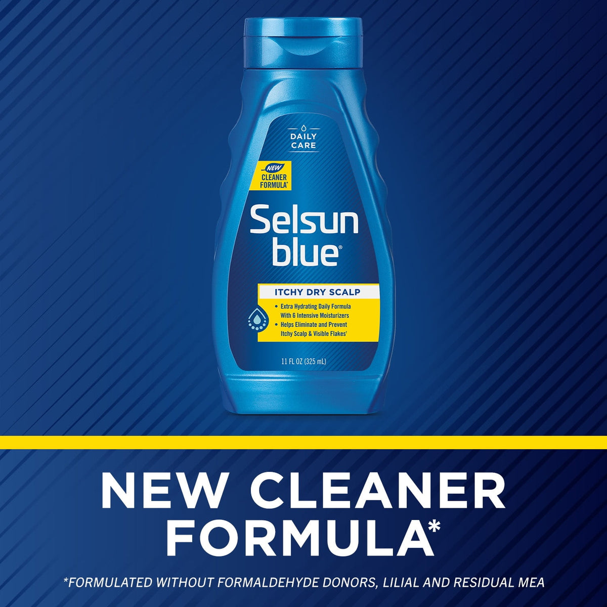 Selsun Blue Itchy Dry Scalp Antidandruff Shampoo, 11 fl. oz.