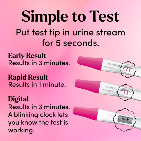 FIRST RESPONSE Triple Check Pregnancy Test 3 ct.