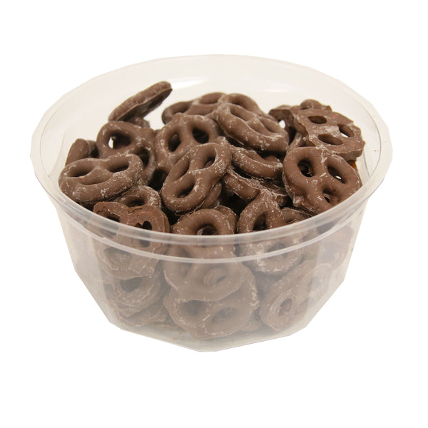 Zachary Real Milk Chocolate Covered Pretzels Snack, 14 oz. Tub