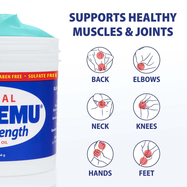 Blue-Emu Original Super Strength Cream for Supporting Healthy Muscles & Joints, 12 oz