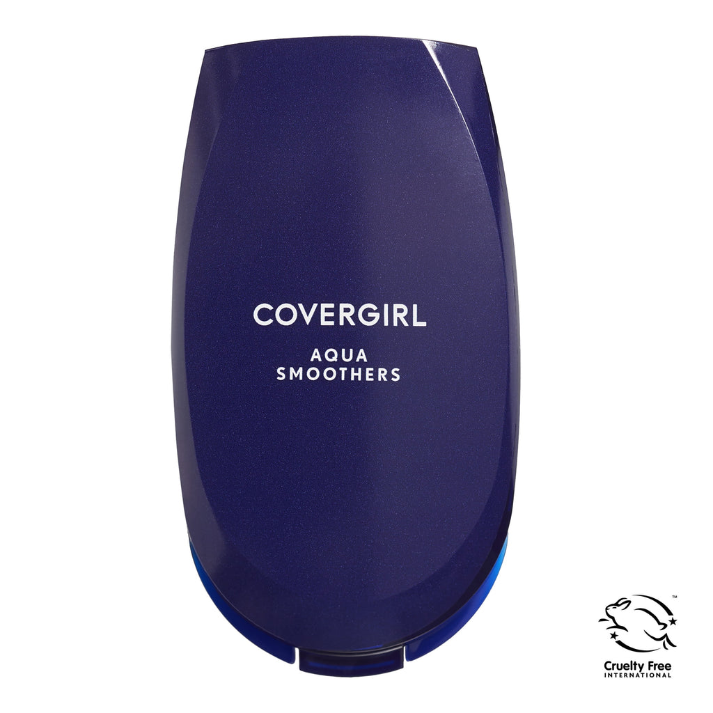 COVERGIRL Smoothers AquaSmooth Compact Foundation with SPF 20, Creamy Natural 720, 0.4 oz