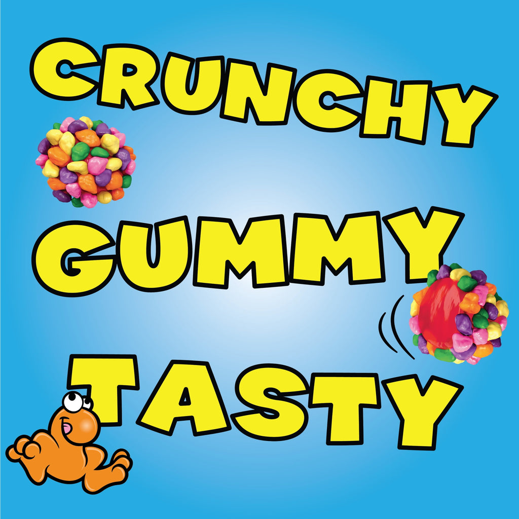 NERDS Gummy Clusters, Candy, Rainbow, Crunchy and Gummy, 3 oz