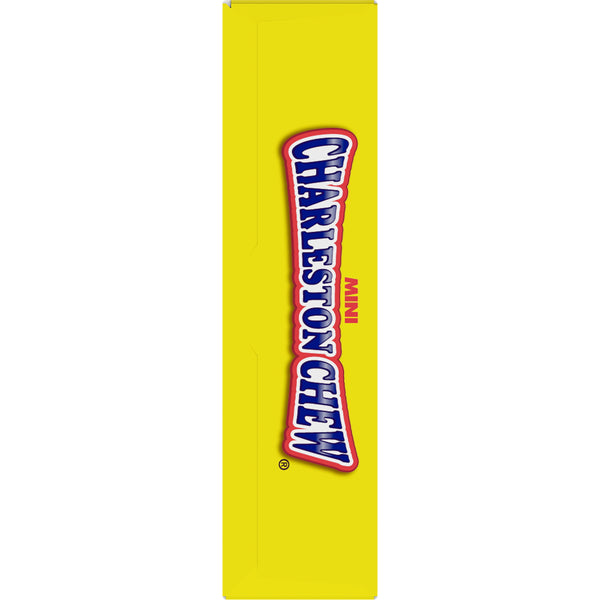 Charleston Mini Chews Chocolate Covered Vanilla Candy, 3.5 oz. Theater Box.