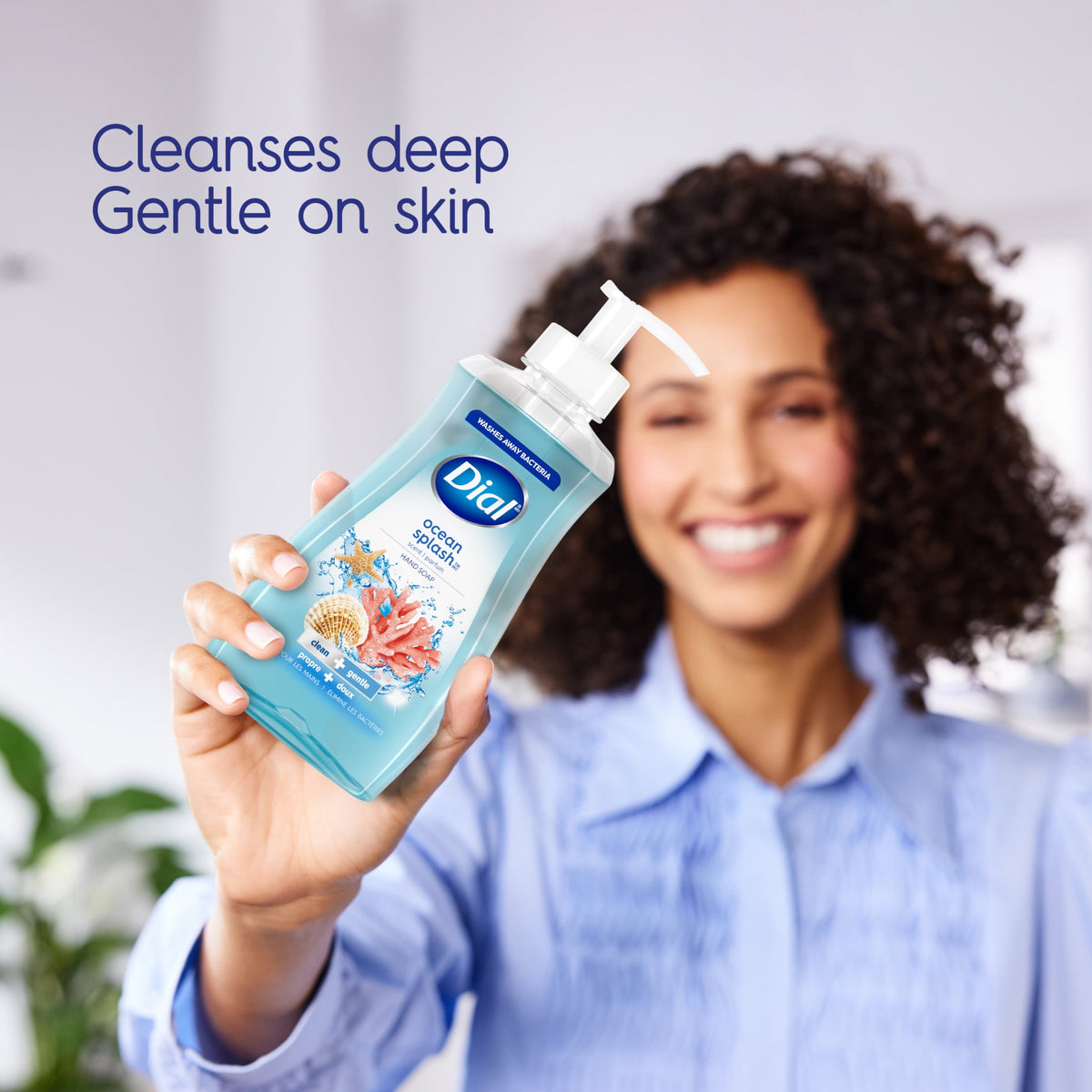 Dial Clean + Gentle Liquid Hand Soap, Ocean Splash Gentle Hand Soap, 7.5 fl oz