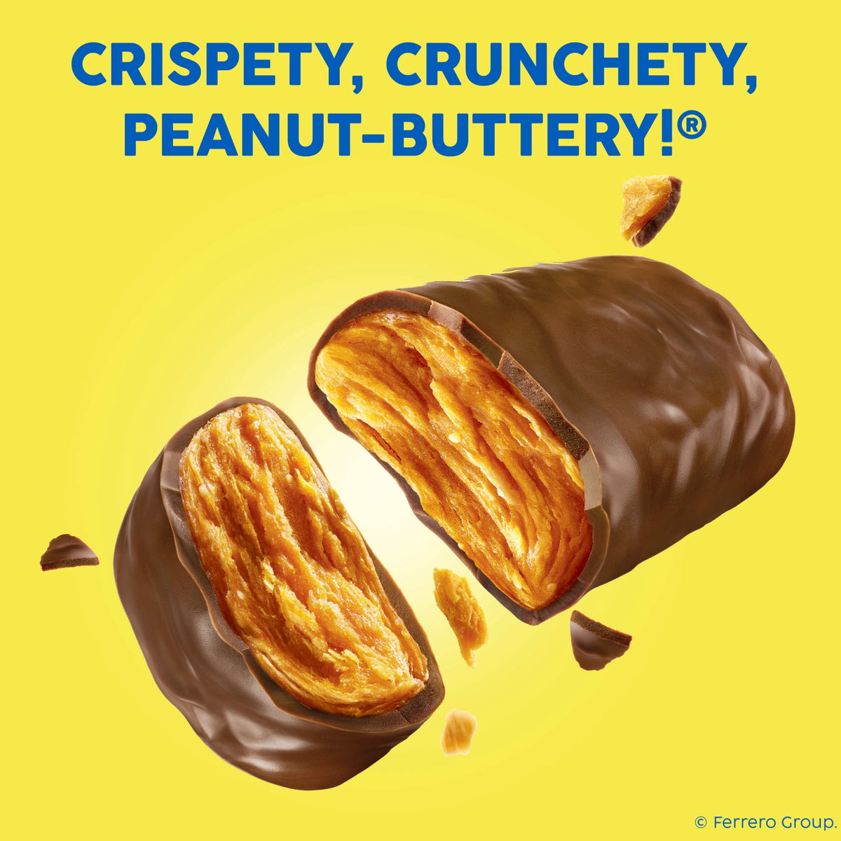 Butterfinger Full Size Candy Bar, 6 Count, Crispety Crunchety Peanut-Buttery On-The-Go Sweet Treat, 1.9 oz Each