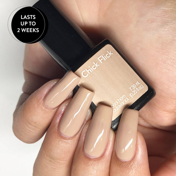 Sensationail Gel Nail Polish (Beige), Chick Flick, 0.25 fl oz