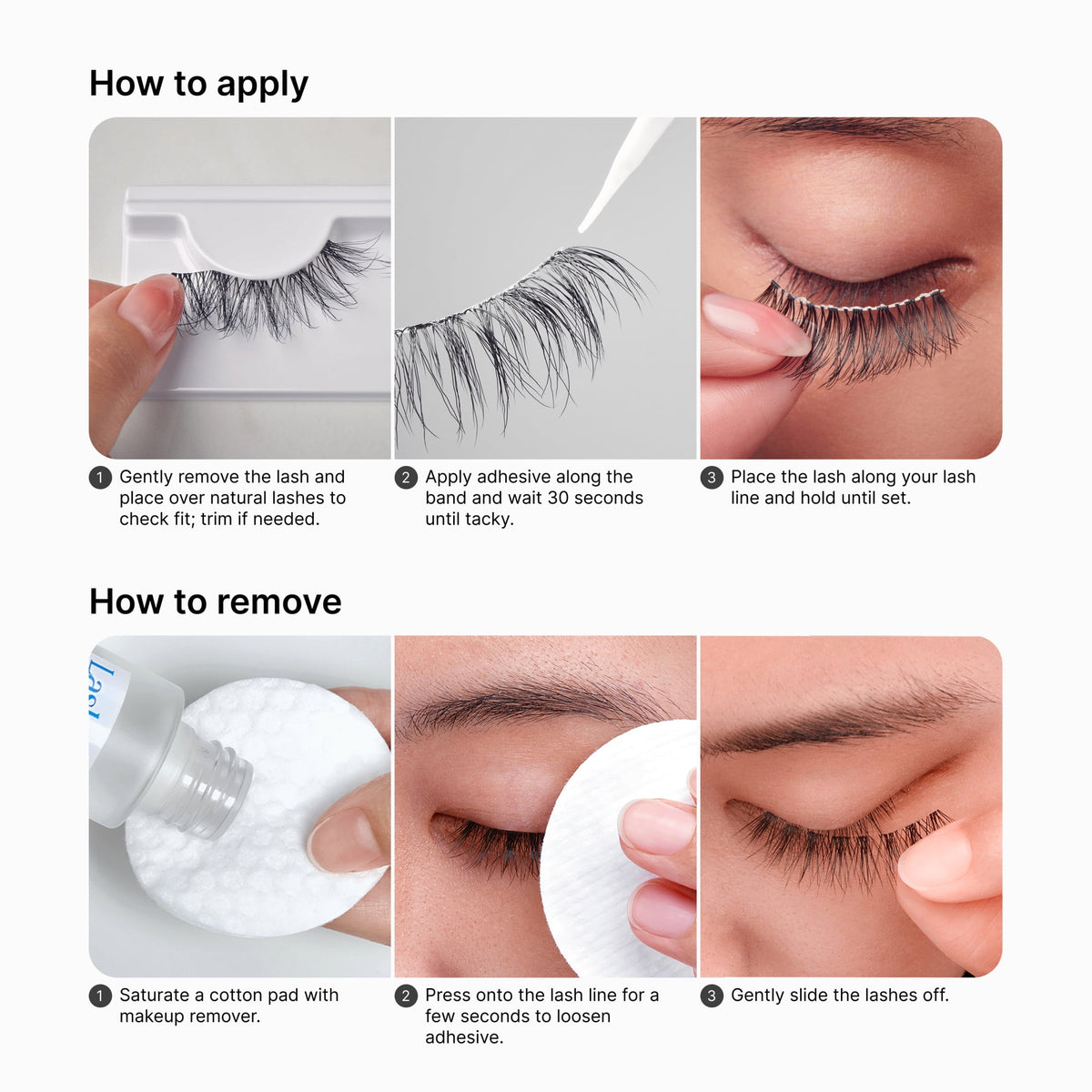 Kiss Strip Lash False Eyelash Adhesive Glue, Latex Free with Aloe, Clear, 0.17 oz