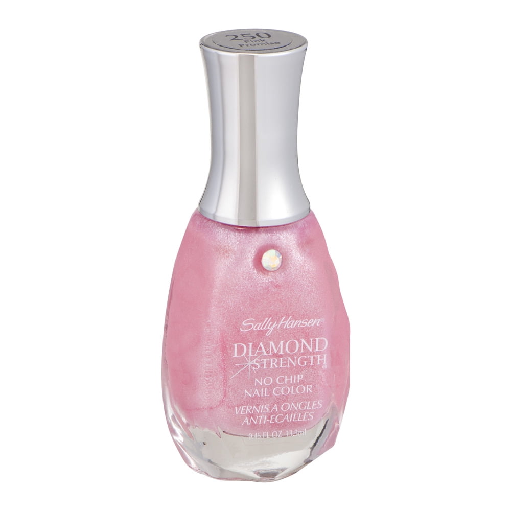 Sally Hansen Diamond Strength No Chip Nail Color 250 Pink Promise, 0.45 FL OZ