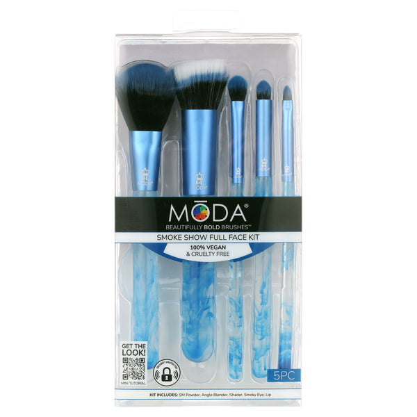 Moda 5PC Blue Smoke Show Full Face Set