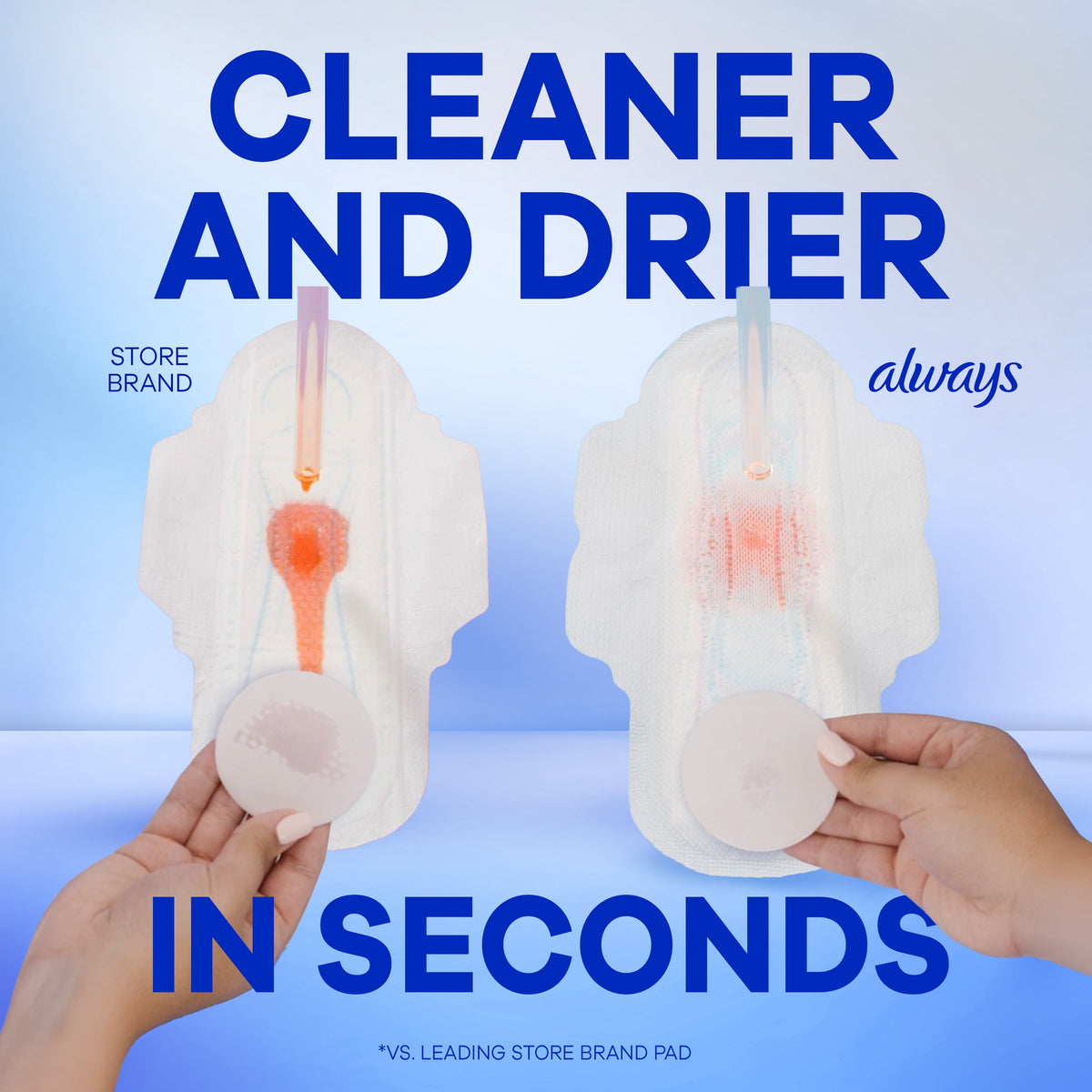 Always Ultra Thin Overnight Pads with Wings, Size 5, Extra Heavy Overnight, 34 Count