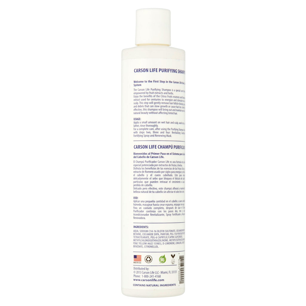 CARSON LIFE Beauty Color Protection Daily Shampoo, 10 fl oz